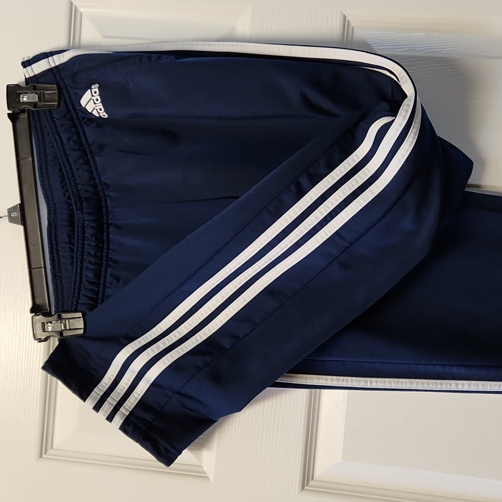 Adidas athletic lounge track pant, womens medium